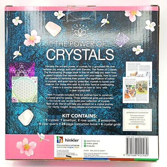 The Power of Crystals - A Guide to Healing Remedies for the Heart & Soul, NIB - Picture 5 of 7